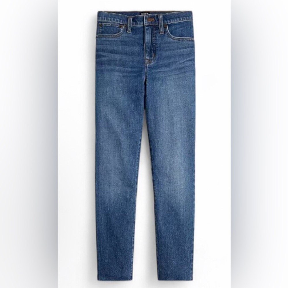 J. Crew Factory 10" High-Rise Skinny Jeans in All Day Stretch. 28. EUC.